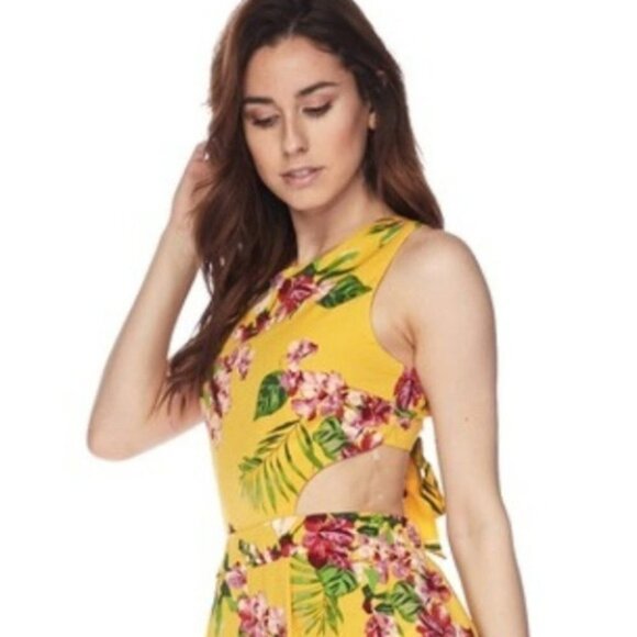 FLORAL JUMPSUIT - Picture 2 of 3